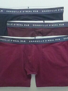 Shaquille O'Neal XLG™ Activated Cooling Mens Big and Tall 3 Pack Boxer Briefs
